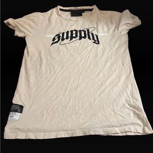 Beige Graphic T-Shirt